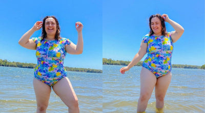 Content Creator Katie Frances features Curvy Swimwear in a Try On Haul