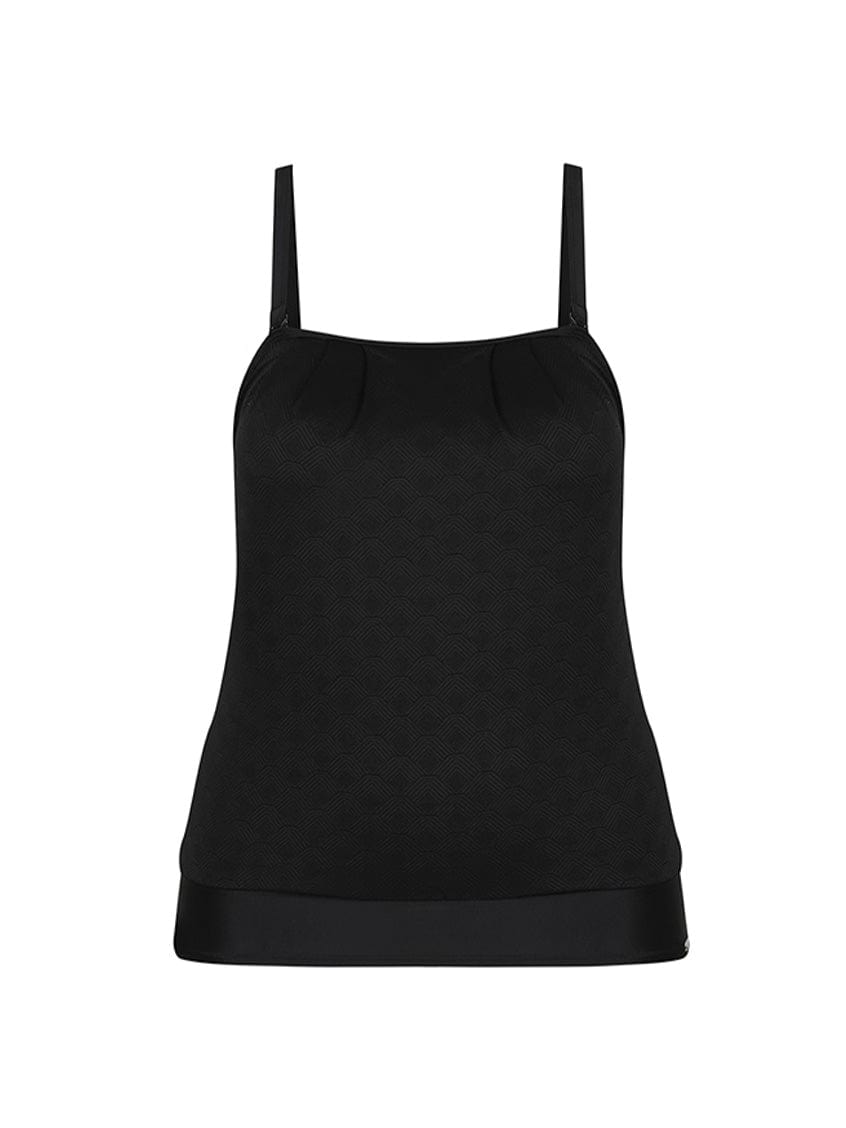 Acapulco Flouncy Bandeau Tankini Top