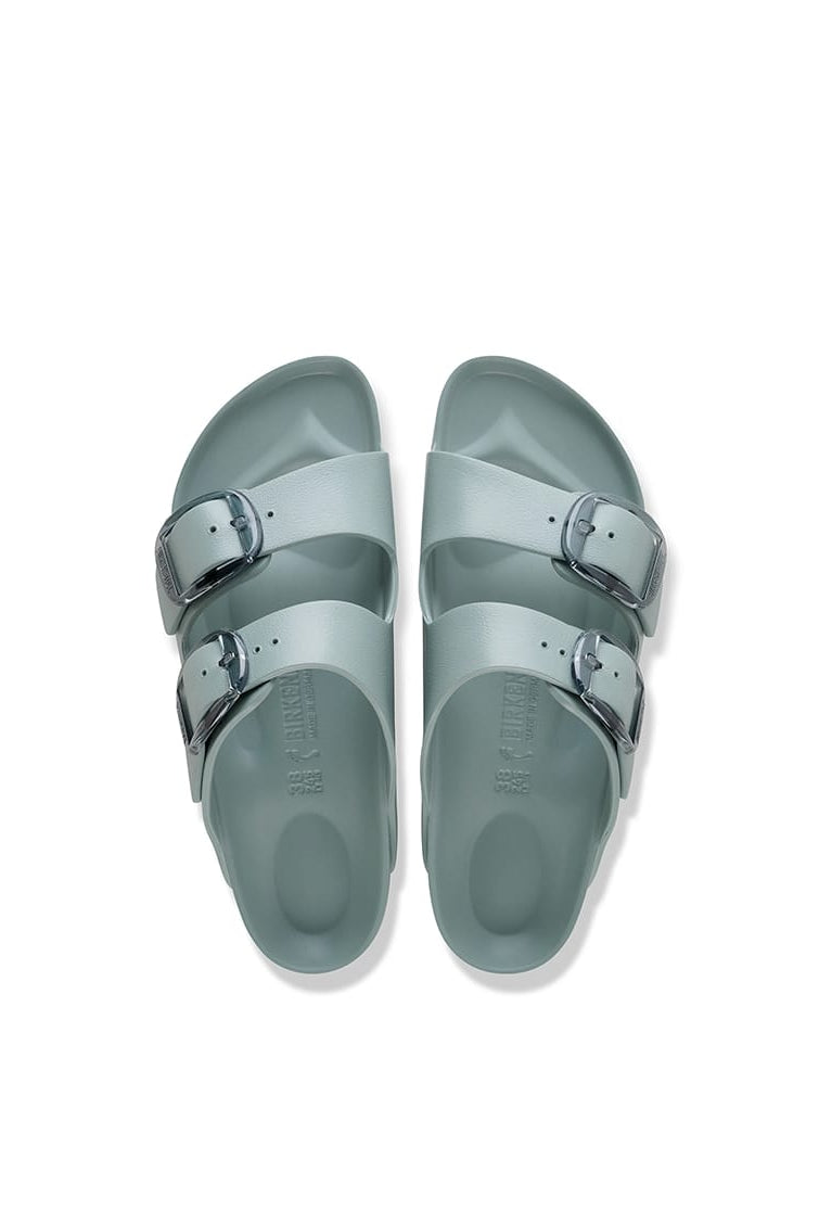 Ghost mannequin of sage arizona birkenstock beach sandal