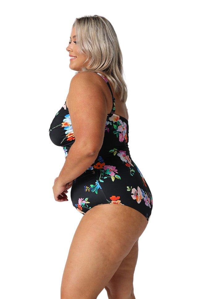 Malibu Twist Front Bandeau One Piece