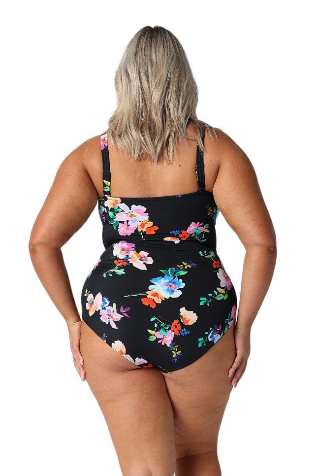 Malibu Twist Front Bandeau One Piece