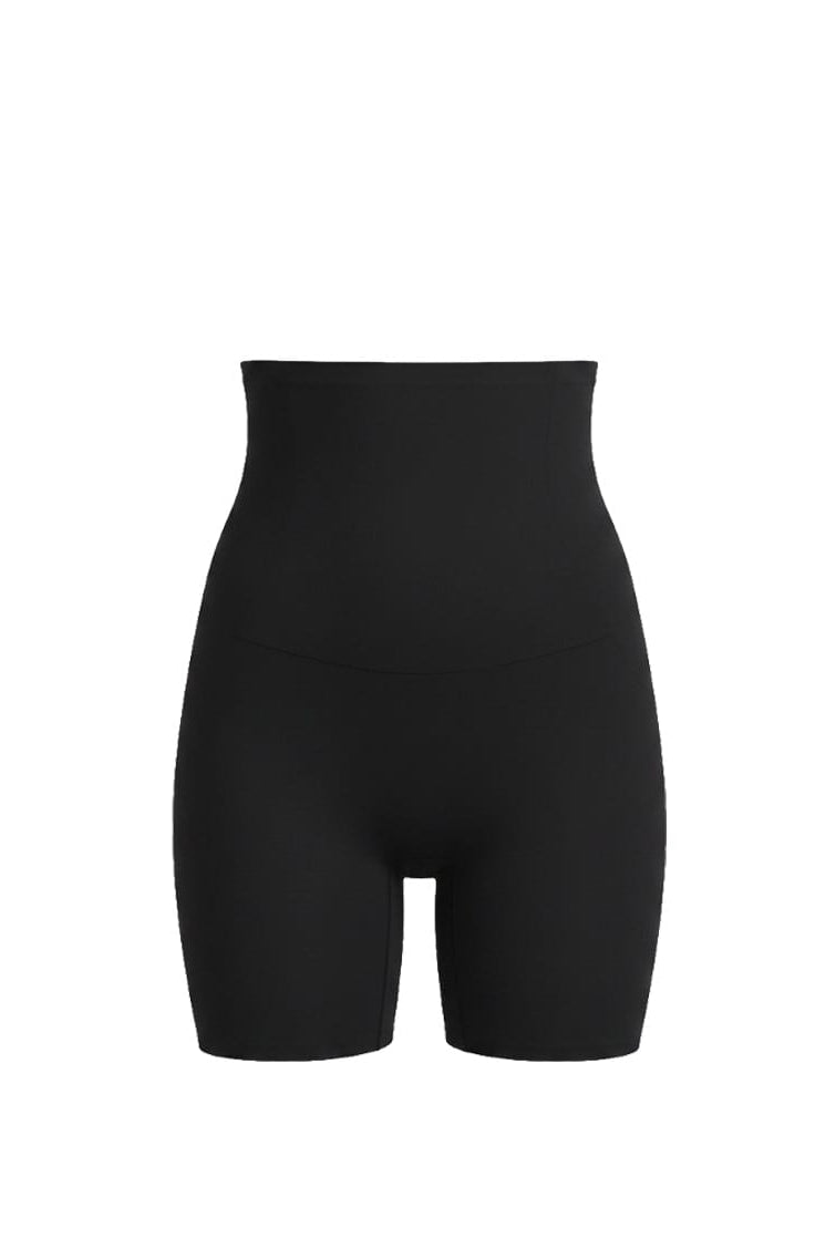 High waisted black short