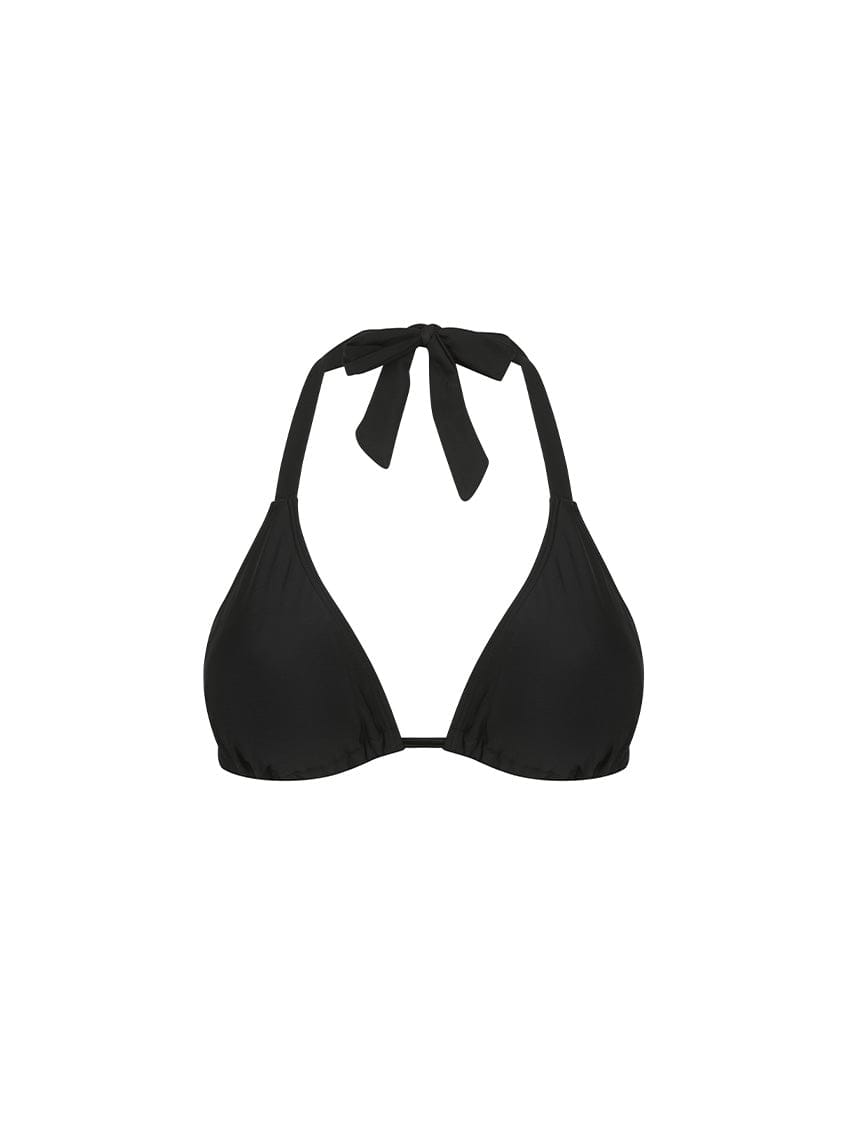 black triangle bikini top