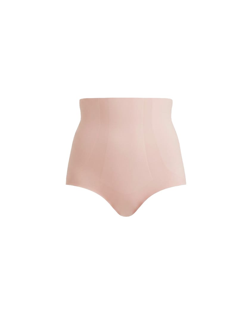 Light pink high waisted brief underpant