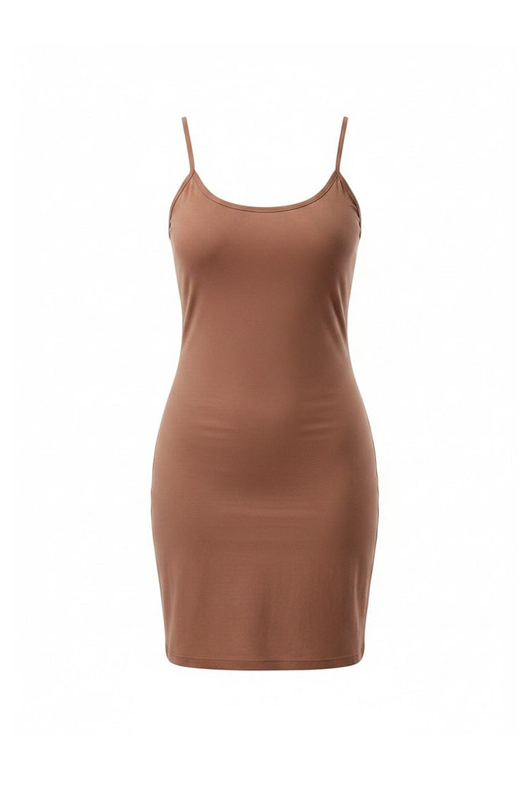 Ghost mannequin modal slip dress