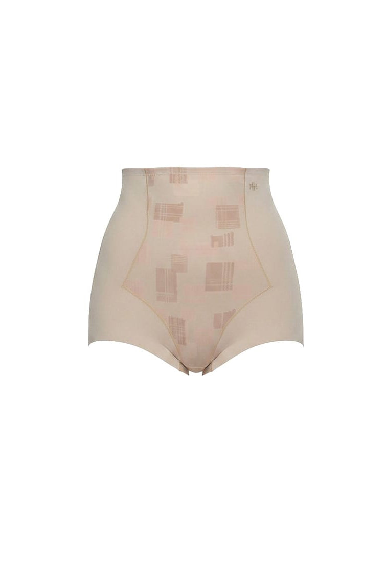 Beige shapewear on a white background