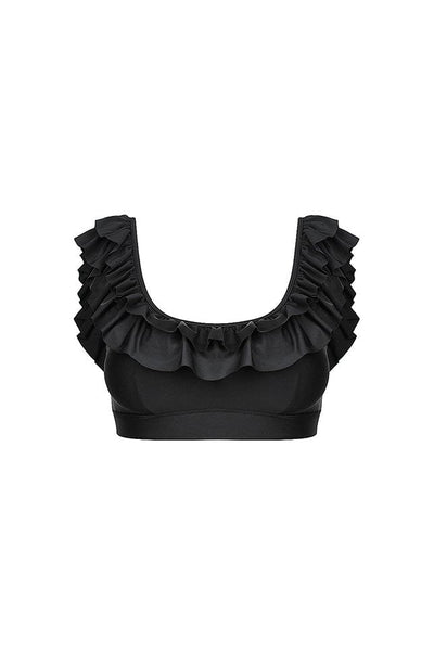 Plain Black | Bikini Tops for Small Busts
