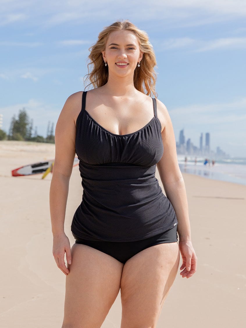 Honey Comb | Plus Size Tankini Swimsuit