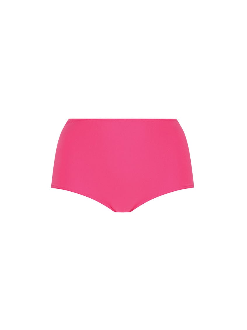 hot pink high waisted swim pant