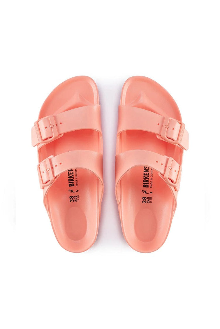 salmon coloured women's sandals