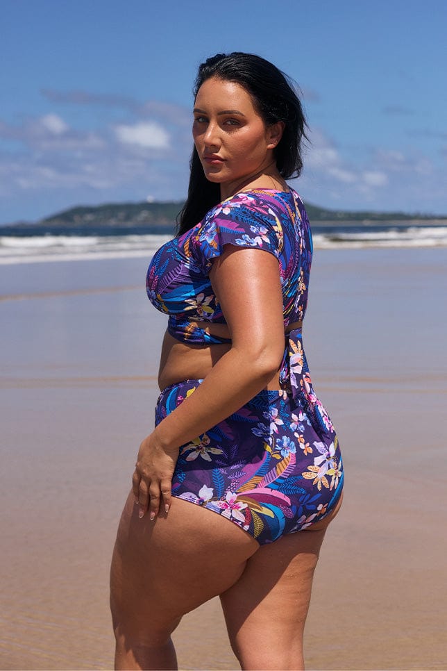 Majorca Wrap Crop Bikini Top