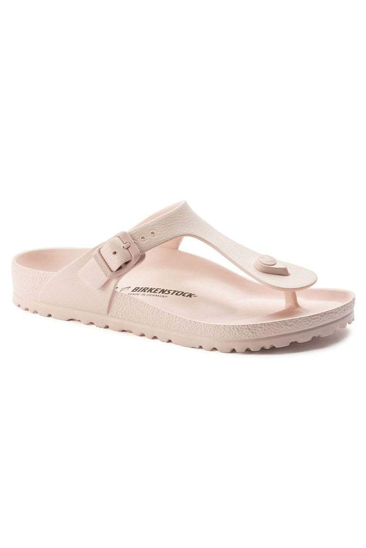 blush pink slip on sandal