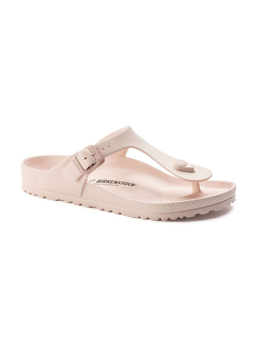 blush pink slip on sandal