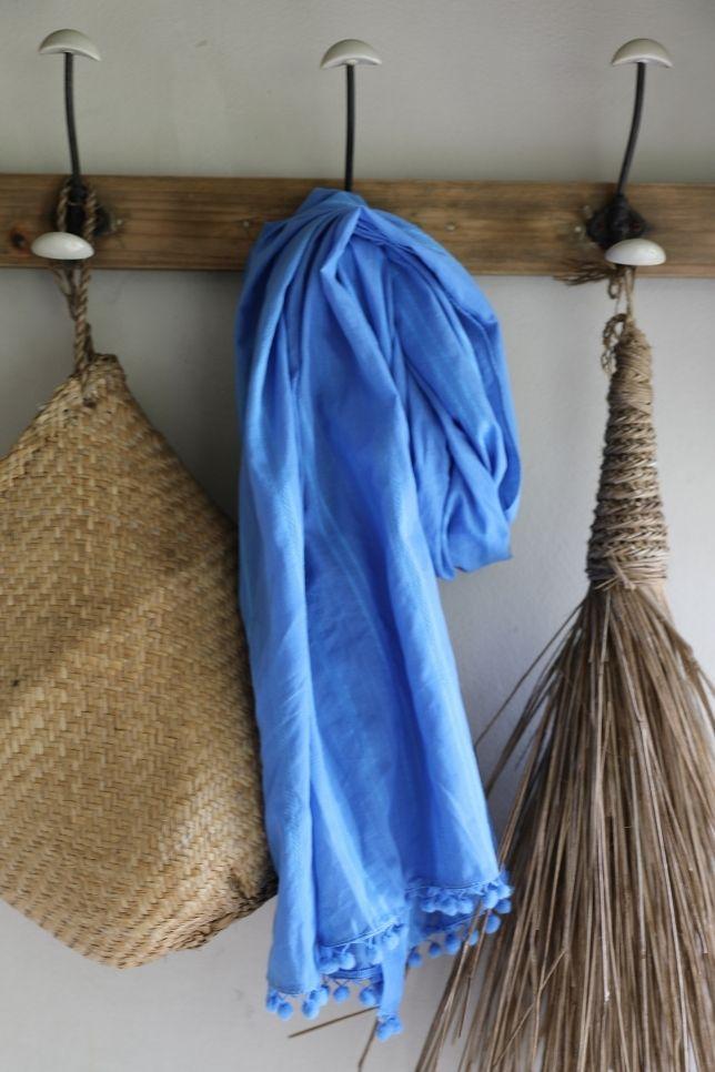 blue sarong