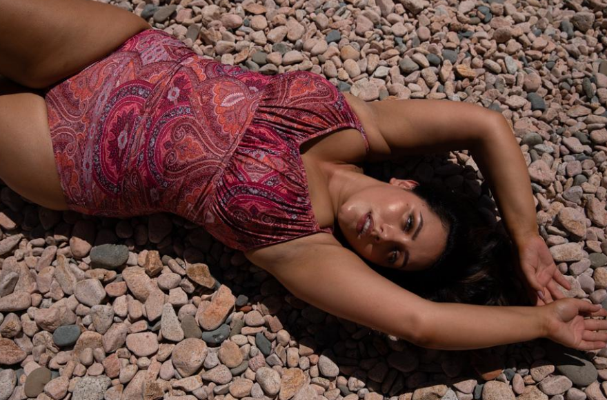 Bohemian Sunset Underwire One Piece