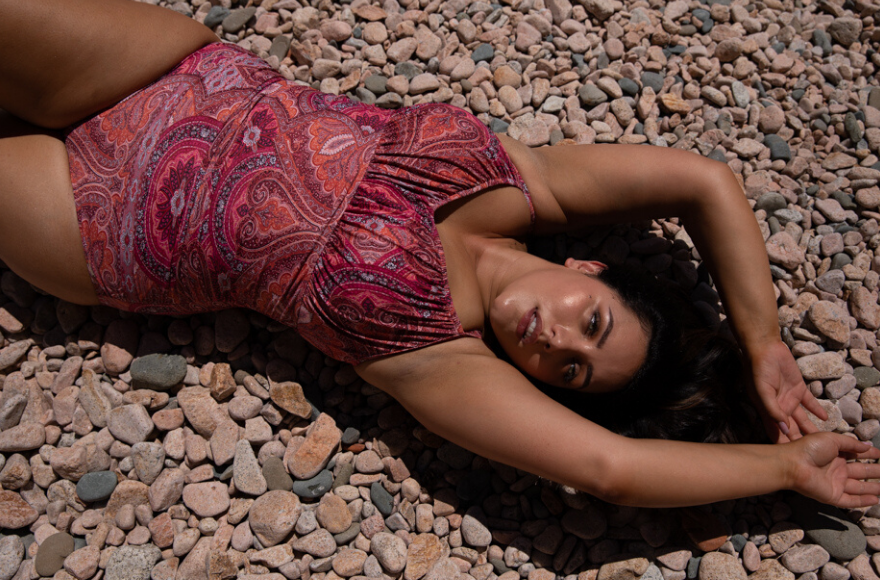 Bohemian Sunset Underwire One Piece