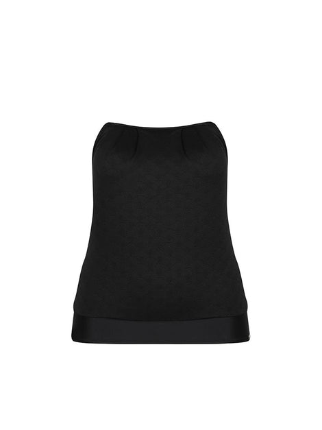 Acapulco Flouncy Bandeau Tankini Top