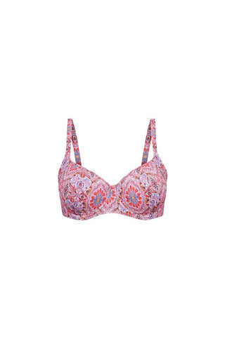 Amalfi Pink Underwire Bikini Top