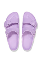 women's lavender slide on sandals