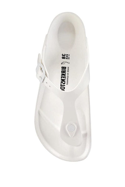 White t bar sandal