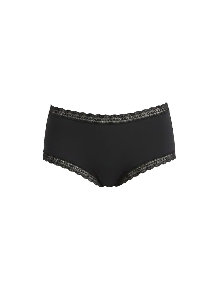 Lace trim full brief underwear