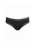 Ghost mannequin of g string with trim lace