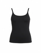 Black tank top on a white background