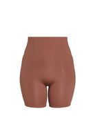 Ghost mannequin of brown shapewear short 