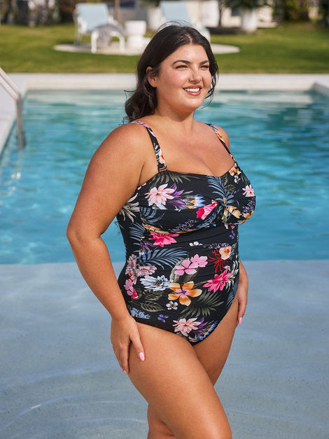 Carnival Chlorine Resistant Bandeau One Piece