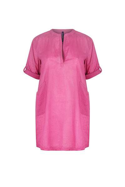 Ghost mannequin pink overshirt