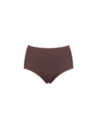 Ghost mannequin of smoothing high waisted brown g string