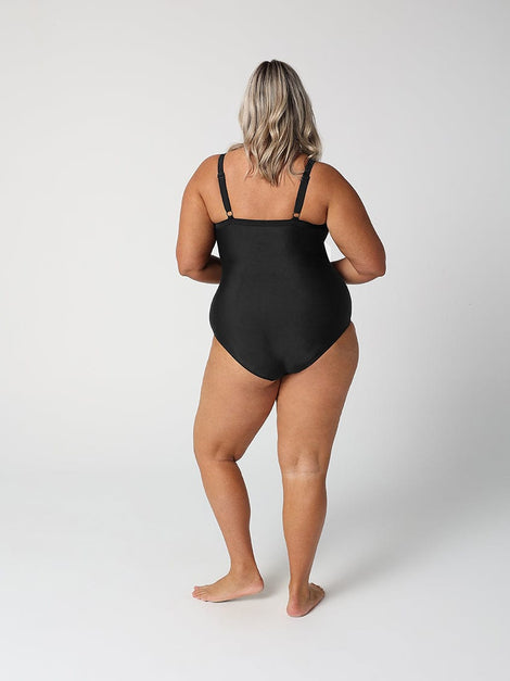 Black 3 Tier One Piece
