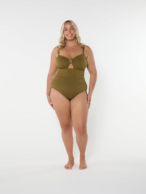 Honey Comb Zanzibar Bandeau Ring One Piece