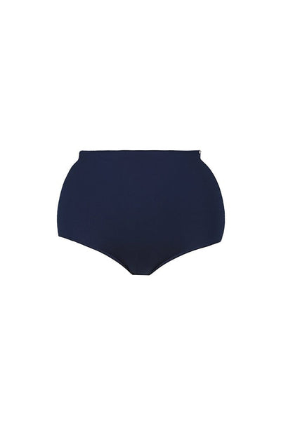 High Waist Swim Pant Navy