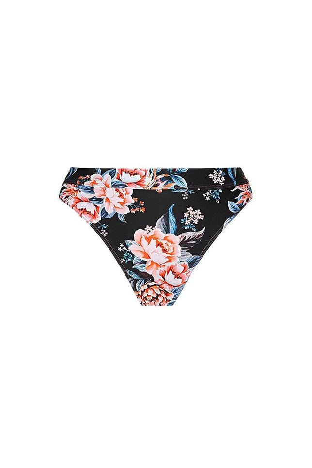 high waisted cheeky cut bikini