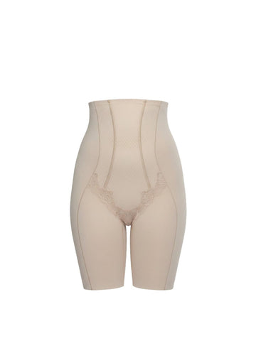 Nude Whisper Firm Tummy Control High Waisted Thigh Shaper