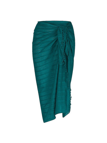 Teal Cotton Sarong