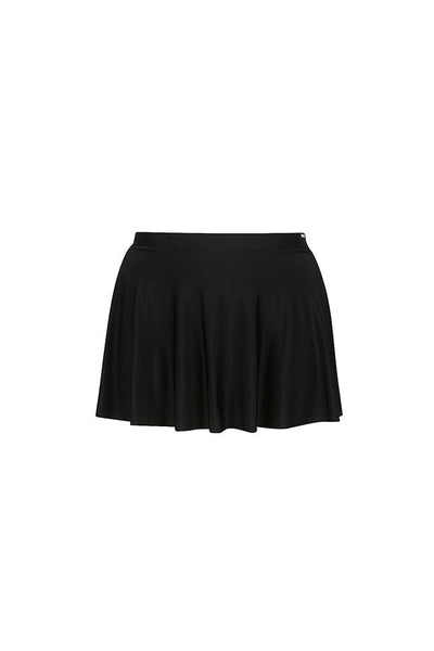 Ghost mannequin black skirt