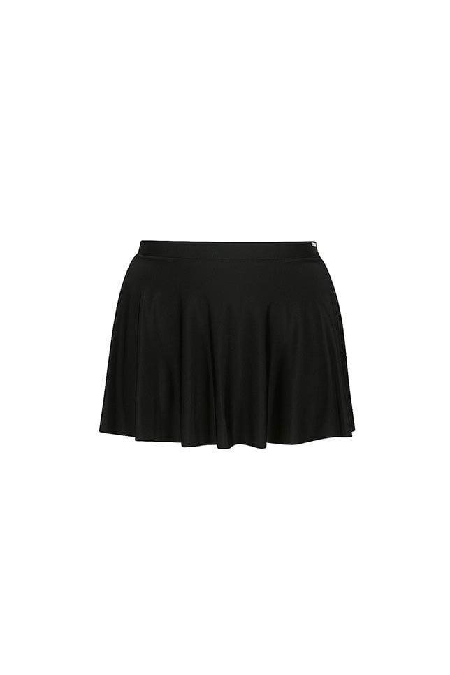 Ghost mannequin black skirt