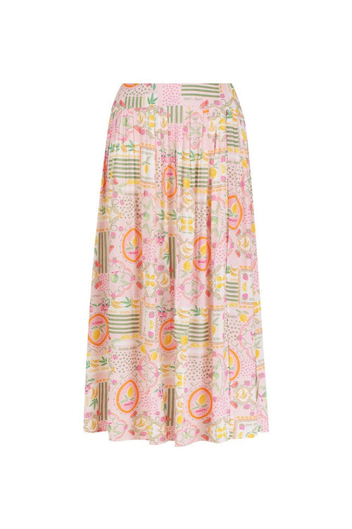 Ghost mannequin of long maxi skirt for plus size women