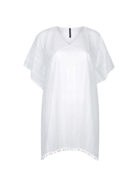 White Cotton Kaftan
