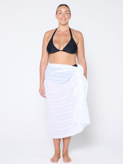 White Cotton Sarong