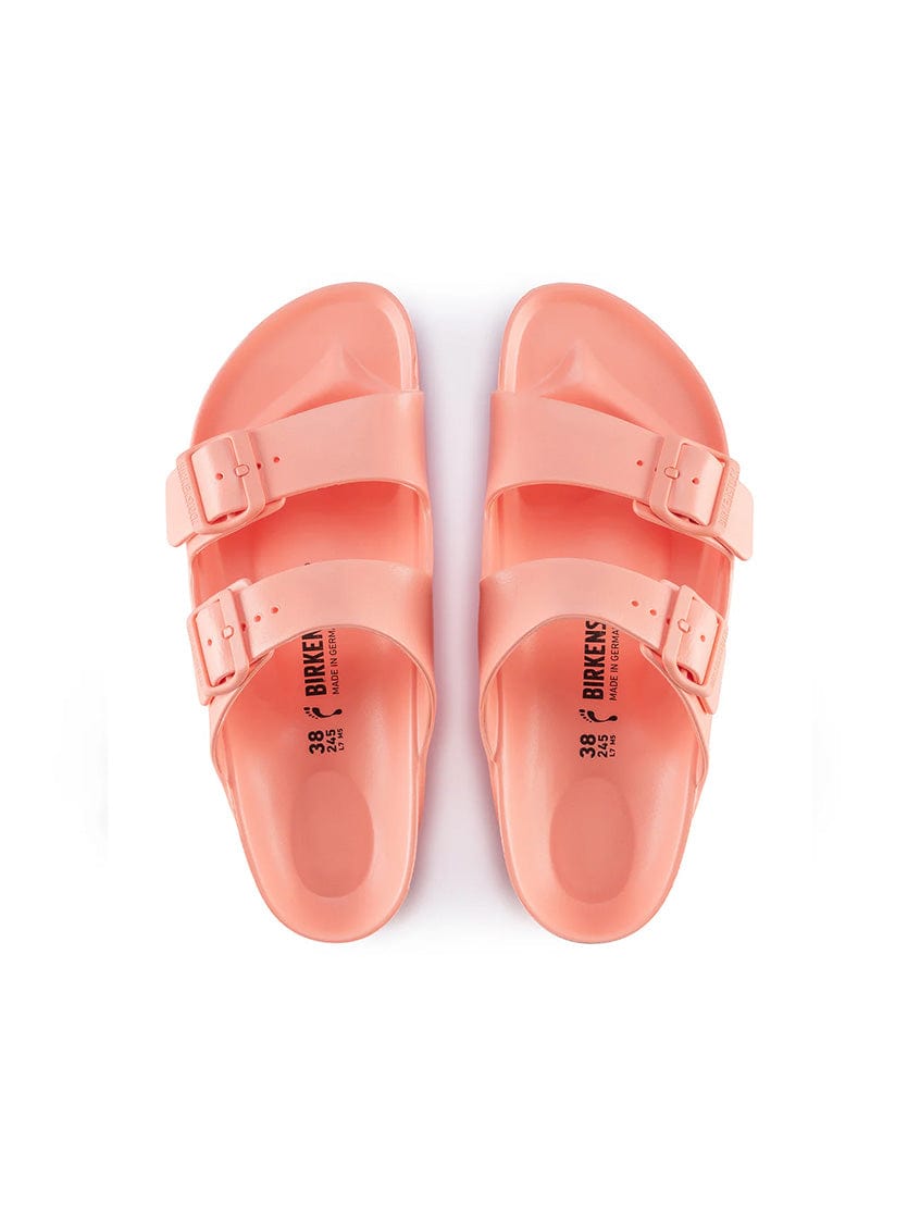 salmon coloured women's sandals