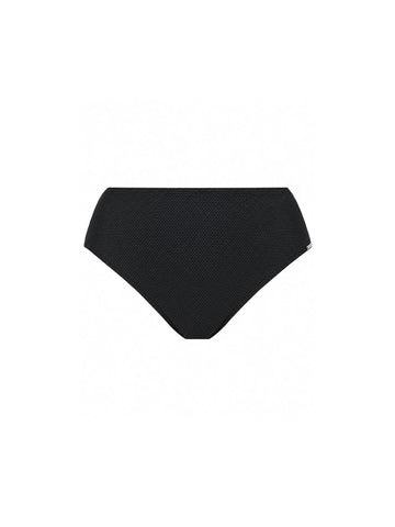 Black Honey Comb High Rise Pant