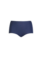 ghost mannequin navy high waisted bikini bottoms