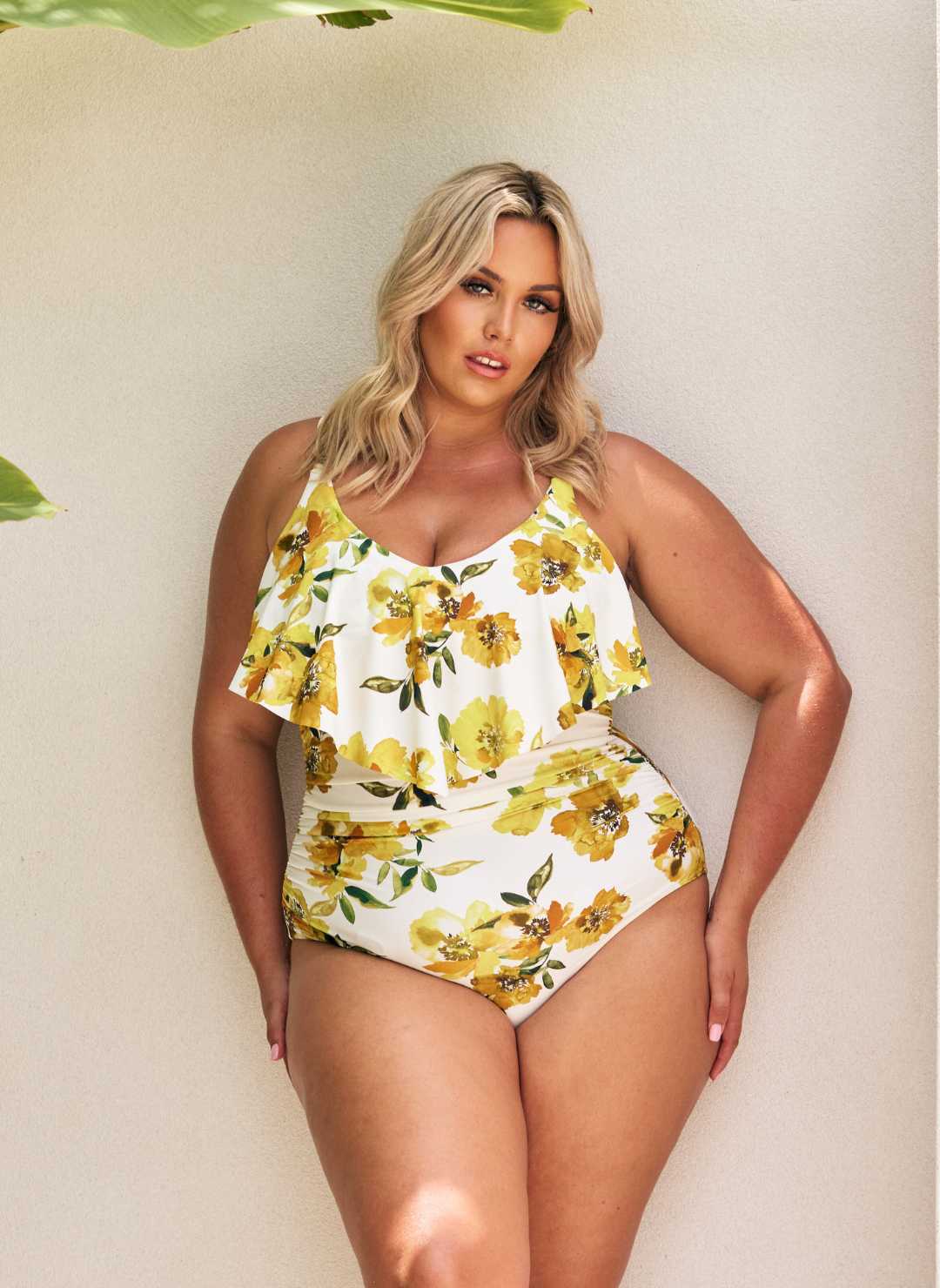 Wear this swimdress with more bust and hip coverage, if you're in