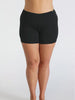Model in boyleg short chlorine resistant