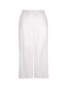 long white women's cotton pants