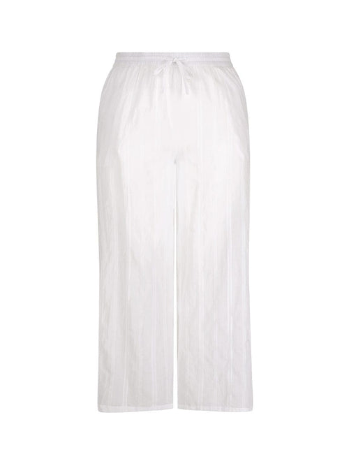 long white women's cotton pants
