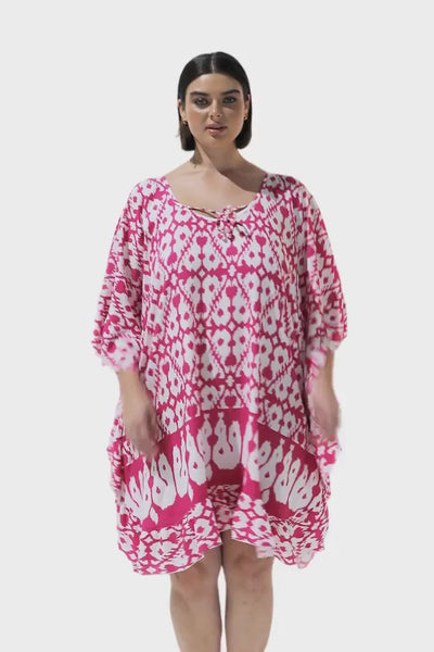 Full Moon Kaftan Pink